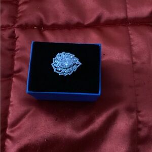 Silver Simulated Diamond Ring